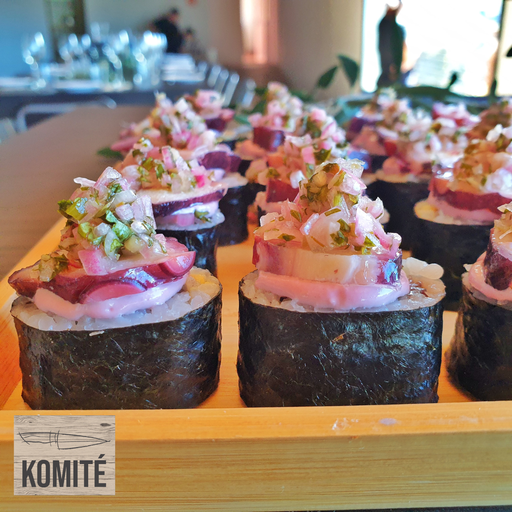 Maki de Pulpo al Olivo